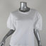 A.L.C. Puff Sleeve Tee Cassandra White Cotton Size Extra Small Short Sleeve Top