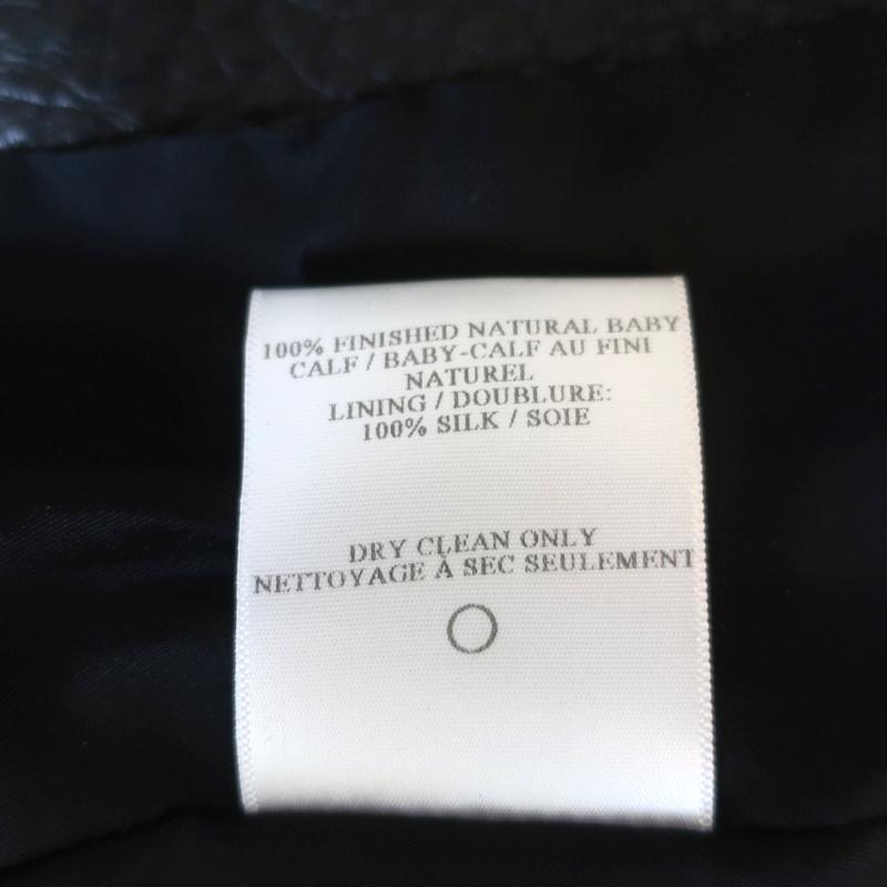 A.L.C. Savile Jacket Leather-Trim Leopard Print Pony Hair Size 4 - Celebrity Owned