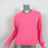 A.L.C. Sweater Dilone Pink Wool-Cashmere Size Extra Small Crewneck Pullover - Celebrity Owned