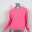 A.L.C. Sweater Dilone Pink Wool-Cashmere Size Extra Small Crewneck Pullover