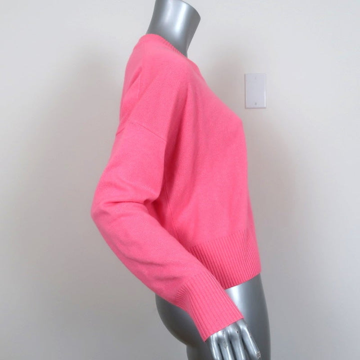 A.L.C. Sweater Dilone Pink Wool-Cashmere Size Extra Small Crewneck Pullover - Celebrity Owned