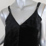 A.L.C. Tank Top Axel Black Velvet Size 0 V-Neck Camisole - Celebrity Owned