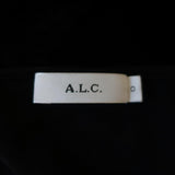 A.L.C. Tank Top Axel Black Velvet Size 0 V-Neck Camisole - Celebrity Owned