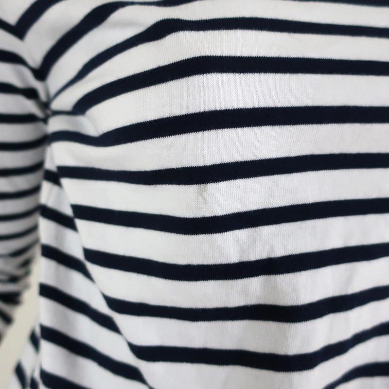 A.L.C. Top Mila Palm Tree Embroidered Striped Cotton Tee Size Extra Small - Celebrity Owned