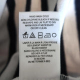 A.L.C. Top Mila Palm Tree Embroidered Striped Cotton Tee Size Extra Small - Celebrity Owned