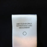 A.L.C. Top Navy & Black Layered Silk Size Small Sleeveless V-Neck Blouse - Celebrity Owned