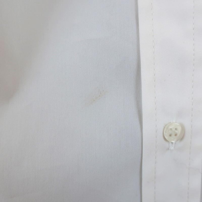 A.L.C. Twist-Back Shirt Meg White Stretch Cotton Size 2 Long Sleeve Top - Celebrity Owned