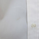 A.L.C. Twist-Back Shirt Meg White Stretch Cotton Size 2 Long Sleeve Top - Celebrity Owned