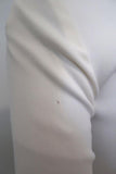 Alexander Wang Dress White Grommet-Trim Crepe Size 2 Long Sleeve Mini - Celebrity Owned