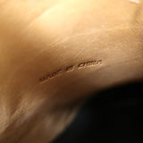 Alexander Wang Kori Ankle Boots Ochre Suede Size 38.5 Cutout-Heel Chelsea Bootie - Celebrity Owned