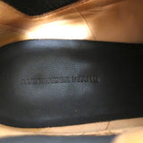 Alexander Wang Kori Ankle Boots Ochre Suede Size 38.5 Cutout-Heel Chelsea Bootie - Celebrity Owned