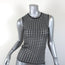 Alexander Wang Tank Black & White Striped Knit Size Small Sleeveless Top