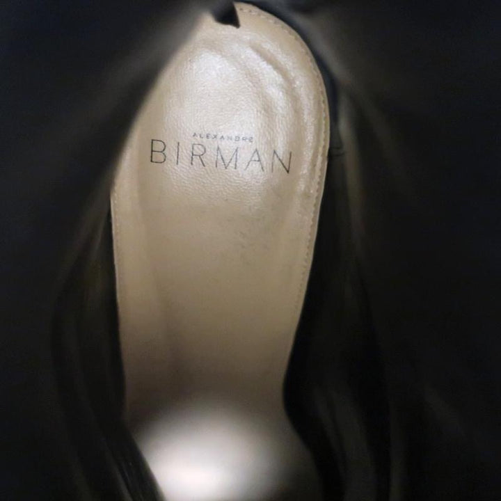 Alexandre Birman Ankle Boots Kittie Silver/Gold Metallic Lurex Booties Size 36.5 - Celebrity Owned
