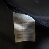 Alexis Romper Brenna Black Floral-Embroidered Mesh Size Extra Small NEW - Celebrity Owned