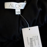 Alexis Romper Brenna Black Floral-Embroidered Mesh Size Extra Small NEW - Celebrity Owned