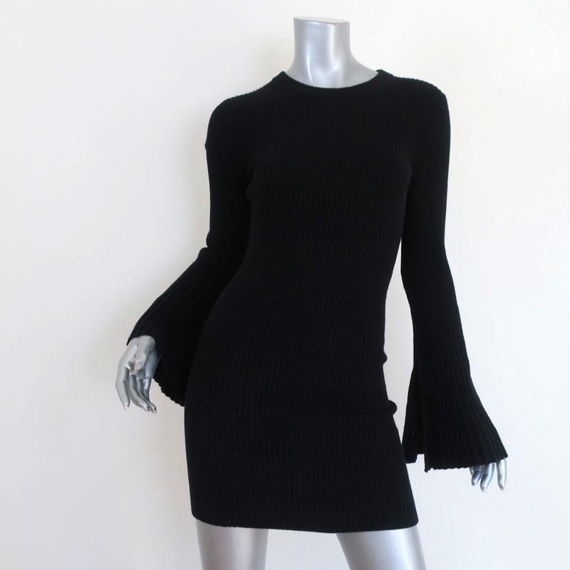 Louis Vuitton Ribbed-Knit Bodycon Dress