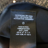 Alice + Olivia Racquel Sequin Wide Leg Pants Black Size 4 - Celebrity Owned