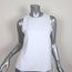 Alice + Olivia Tank Top Gayle White Crepe Size Extra Small NEW