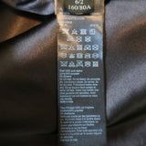 AllSaints Kadi Leather Dress Black Size US 2 Long Sleeve Mini NEW - Celebrity Owned