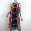 Altuzarra Dress Parrot Ikat Printed Silk Chiffon Size 36 Sleeveless Shift