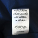 Altuzarra Midi Dress Martha Teal Printed Silk Size 42 Long Sleeve V-Neck NEW - Celebrity Owned