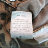 AMO Jacket Lulu Leopard Print Denim Size Medium NEW - Celebrity Owned