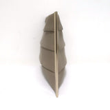 Anya Hindmarch Clutch Taupe Pleated Leather Mini Evening Bag - Celebrity Owned