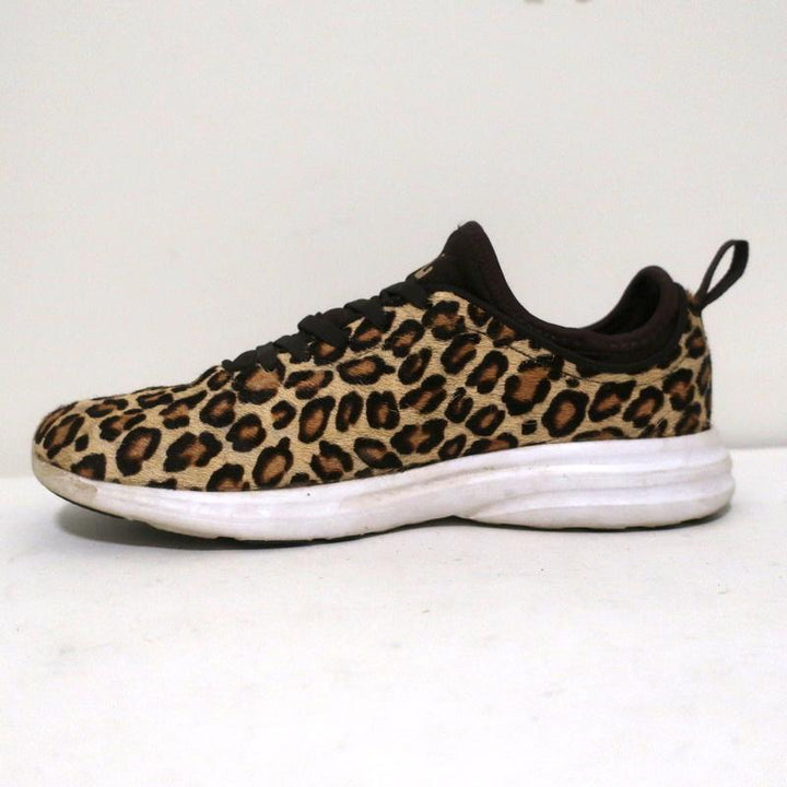 APL Athletic Propulsion Labs Iconic Phantom Sneakers Cheetah Calf Hair Size 7.5 - Celebrity Owned