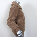 Aritzia Wilfred Free Teddy Bomber Jacket Sherpa Size XS - Celebrity Owned