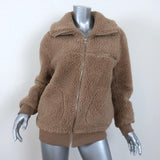 Aritzia Wilfred Free Teddy Bomber Jacket Sherpa Size XS - Celebrity Owned