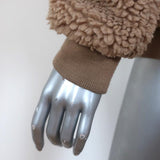 Aritzia Wilfred Free Teddy Bomber Jacket Sherpa Size XS - Celebrity Owned