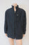 Armani Collezioni Reversible Jacket Navy Nylon & Dark Gray Fleece Size 42