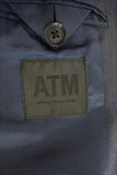 ATM Anthony Thomas Melillo Square Front Sport Blazer Navy/Gray Jacket Size 4 - Celebrity Owned