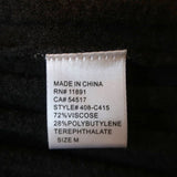 Bailey 44 Bell Sleeve Sweater Enchanted Forest Dark Gray Rib Knit Size Medium - Celebrity Owned