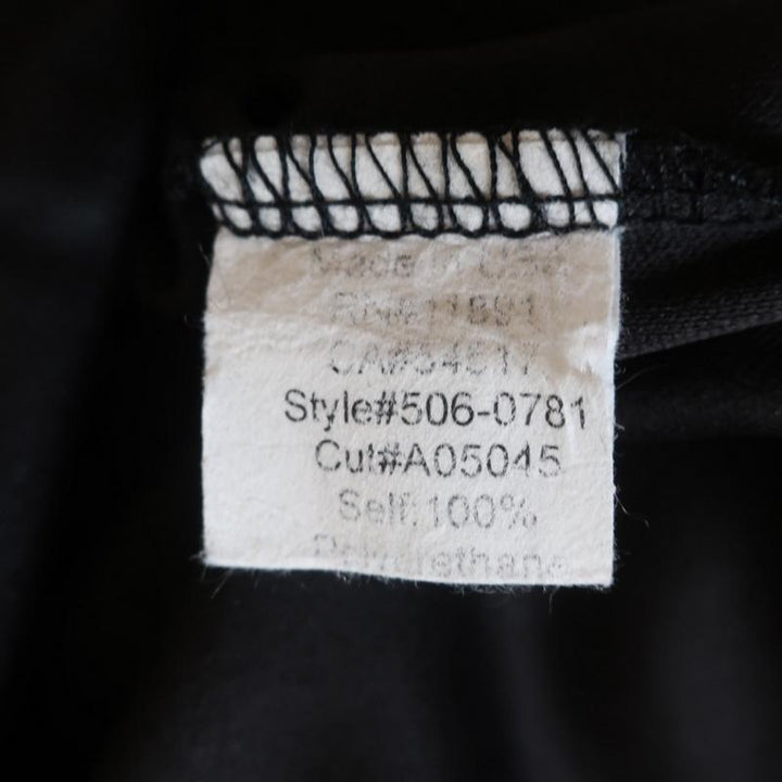 Bailey 44 Dress Black Faux Leather &amp; Mesh Size Small Long Sleeve Mini - Celebrity Owned