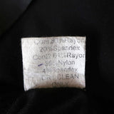 Bailey 44 Dress Black Faux Leather & Mesh Size Small Long Sleeve Mini - Celebrity Owned