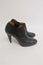Balenciaga Booties Black Leather Size 37 High Heel Ankle Boots
