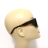 Balenciaga Cat Eye Sunglasses Logo Print Tortoise Shell BB0073S 002 - Celebrity Owned