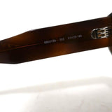 Balenciaga Cat Eye Sunglasses Logo Print Tortoise Shell BB0073S 002 - Celebrity Owned