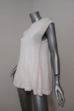 Balenciaga Cotton Knit Top White Size 36 Sleeveless Sweater - Celebrity Owned