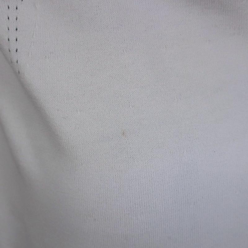 Balenciaga Dress White Stretch Knit Size 40 Sleeveless Scoop Neck - Celebrity Owned