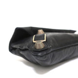 Balenciaga Giant 21 Envelope Clutch Black Leather Small Bag - Celebrity Owned