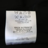 Balenciaga Peacoat Black Wool Felt Size 40 Double Breasted Jacket - Celebrity Owned