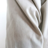 Balenciaga Pulled Puff Sleeve Coat Beige Cotton Size 34 Belted Jacket - Celebrity Owned