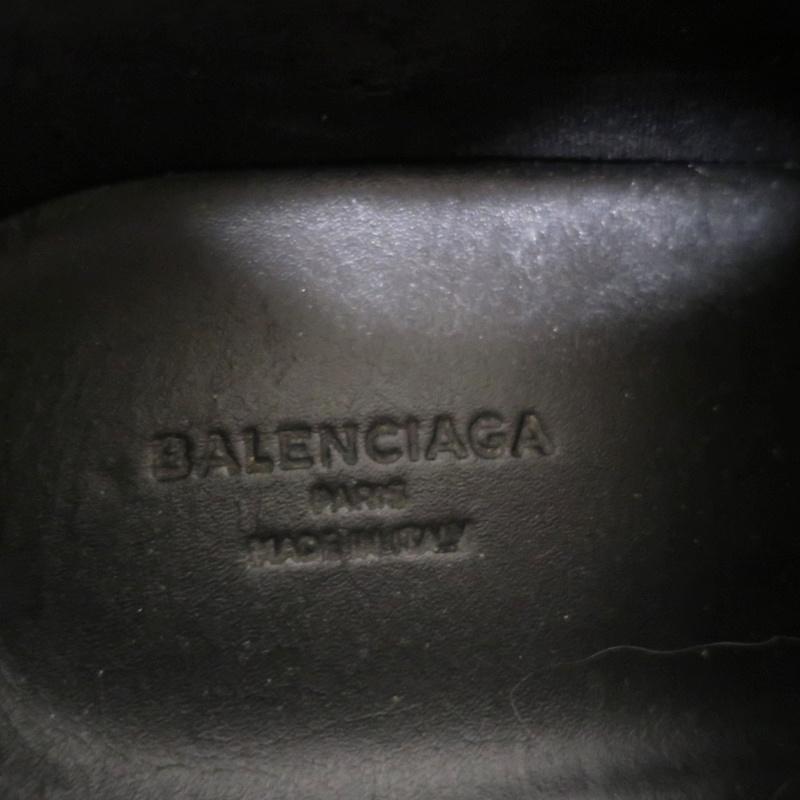 Balenciaga Race Runner Sneakers Black Leather &amp; Mesh Size 36 - Celebrity Owned