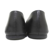 Balenciaga Studded Ballet Flats Black Leather Size 38 - Celebrity Owned