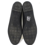 Balenciaga Studded Ballet Flats Black Leather Size 38 - Celebrity Owned