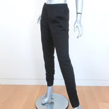 Balenciaga Sweatpants Black Cotton-Blend Size 38 Track Pants NEW - Celebrity Owned