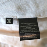 Barbara Bui Quilted Leather Motorcycle Jacket Camel Size 38 - Celebrity Owned