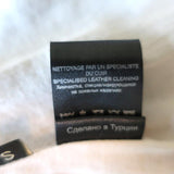 Barbara Bui Quilted Leather Motorcycle Jacket Camel Size 38 - Celebrity Owned